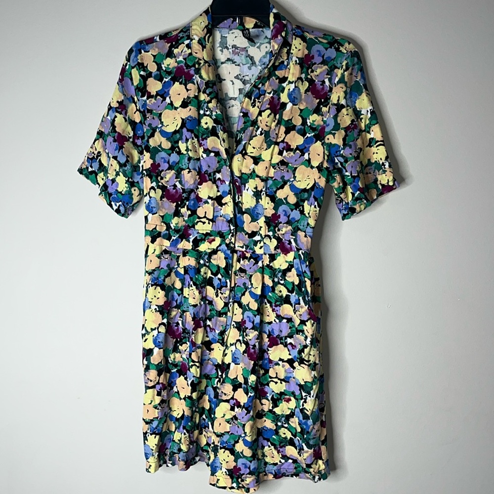 Pieces floral romper| Vintage style~sz Medium